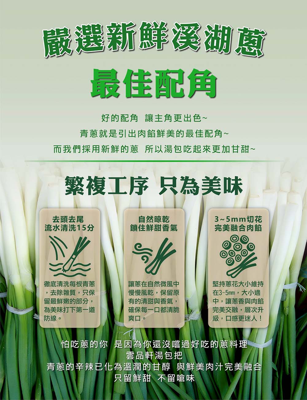 薄皮Q彈 鮮肉多汁小籠包