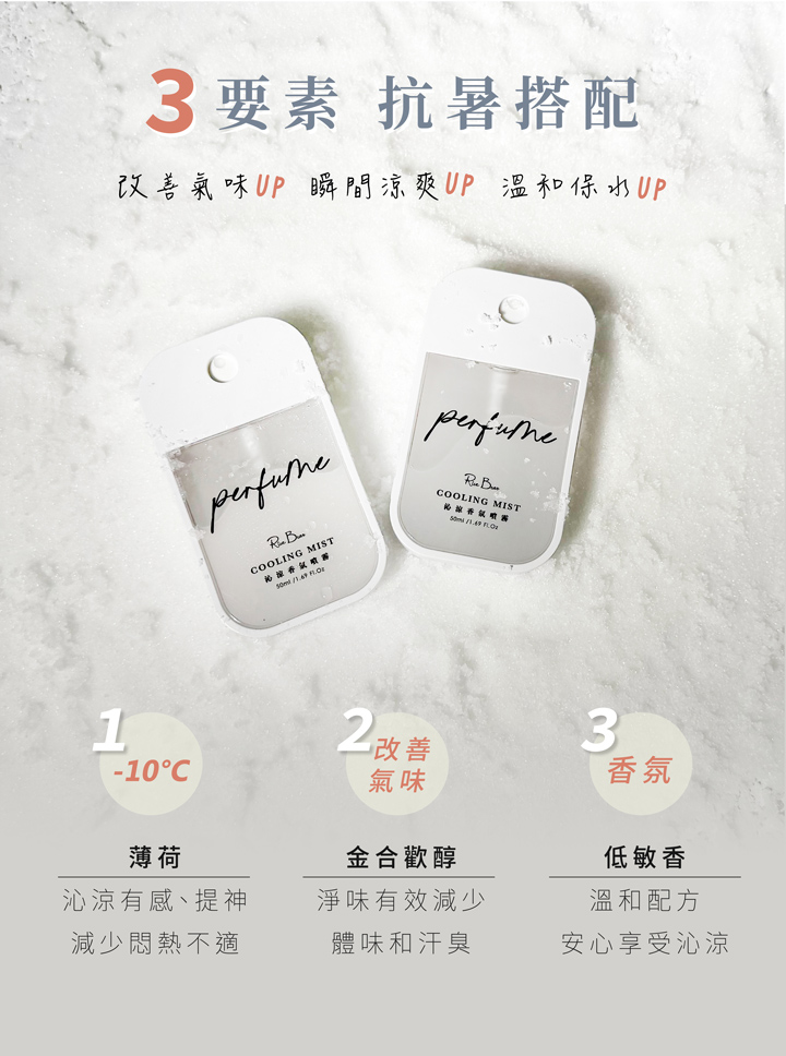 【米幣超值換購】沁涼香氛噴霧_50ml|一噴沁涼,擊退酷熱-沁涼噴霧|NO2_冰淨薄荷50mlX1 6 2