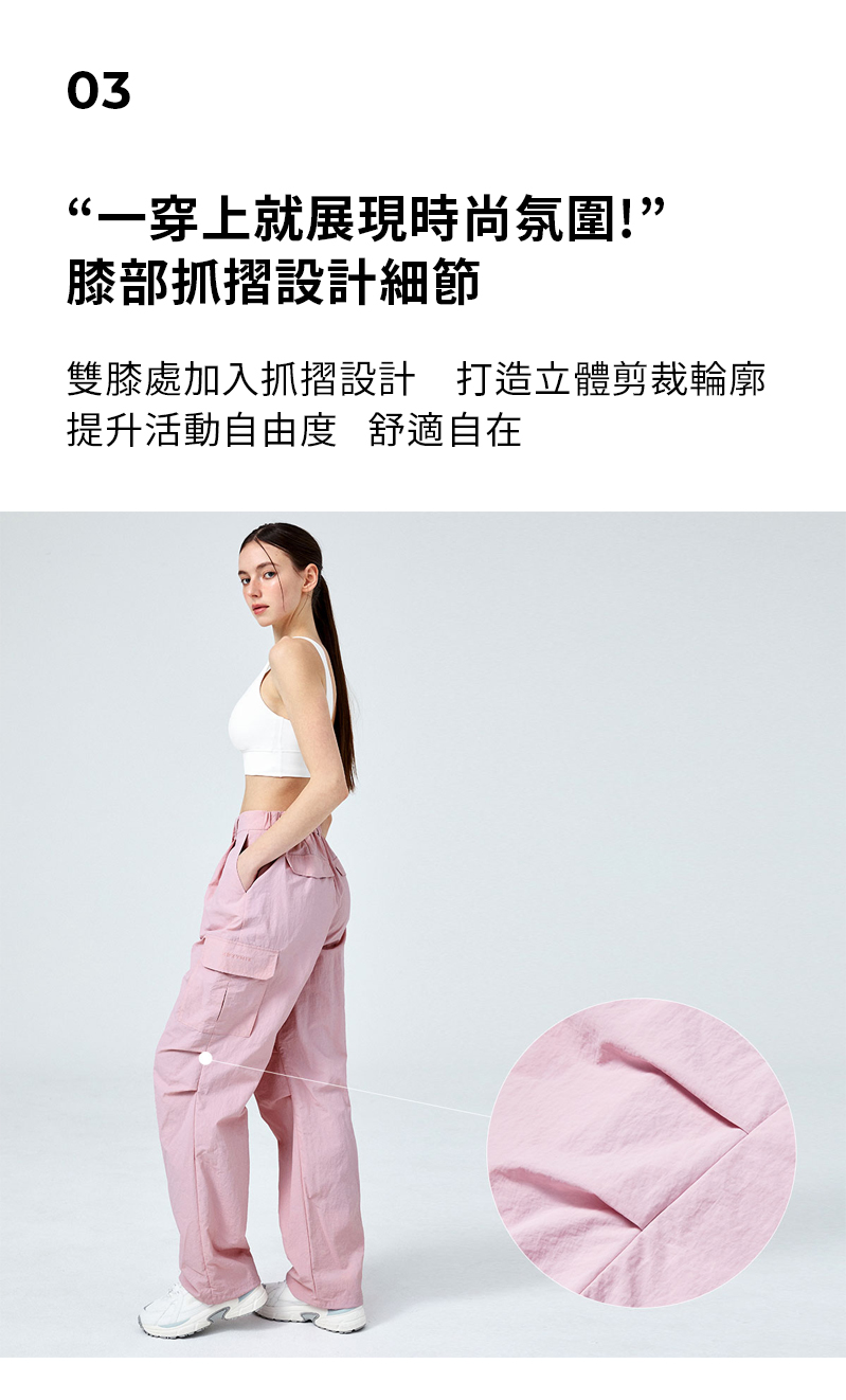 Comfort 寬鬆抓褶工裝褲 商品說明圖 8