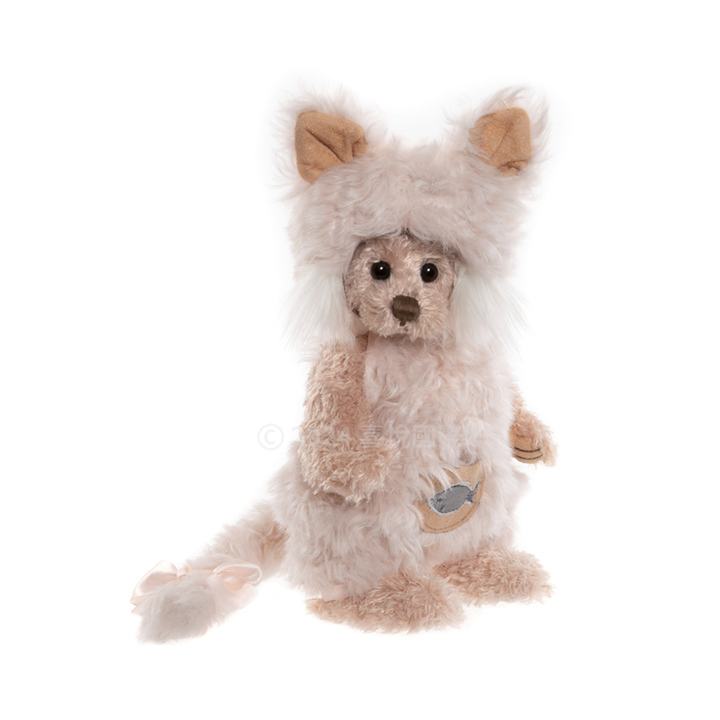台湾 Charlie Bears イギリスのぬいぐるみ Cat Nap Bear ハンドメイド