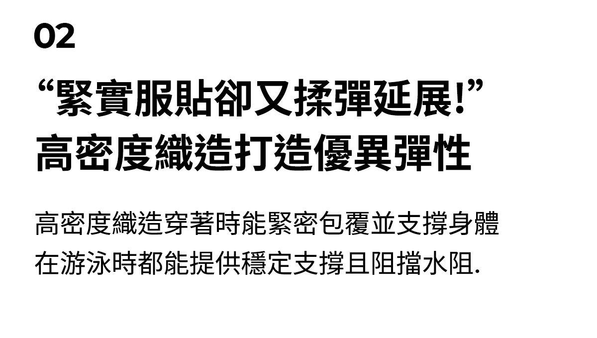 Basic 競速背連身泳裝 商品說明圖 33