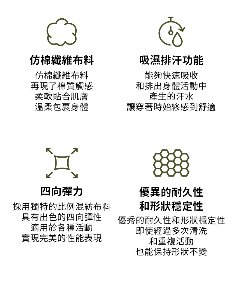 日常休閒運動慢跑褲 商品說明圖 5