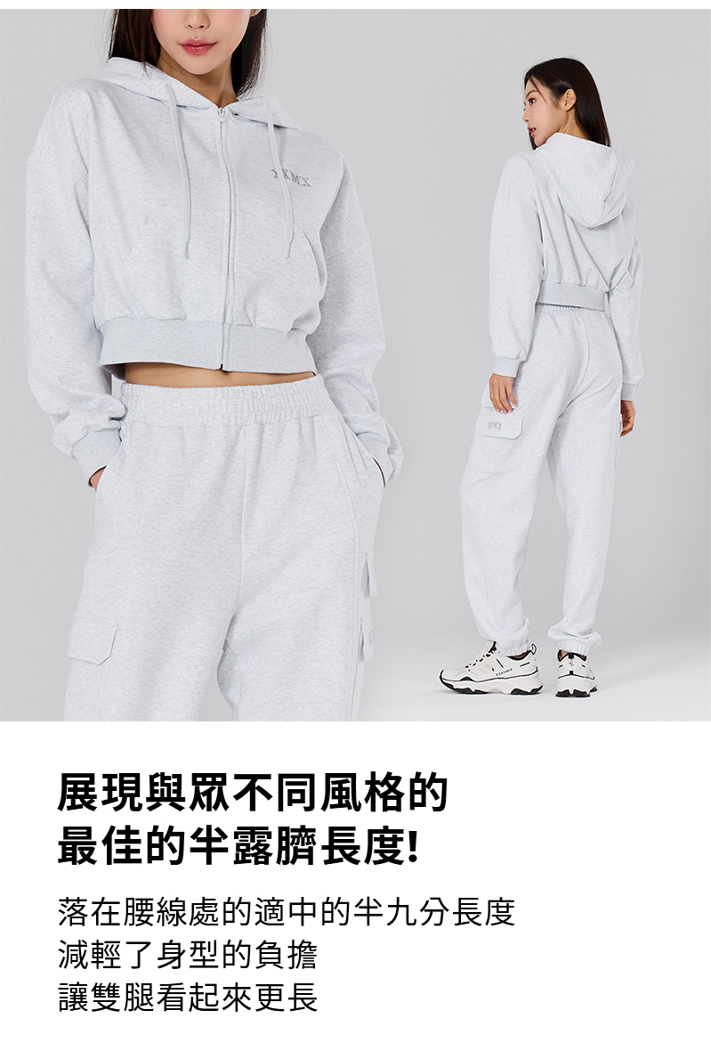 【XEXYMIX】 溫暖柔棉連帽短版拉鍊外套|共6色|XTFHJ01H4 38 11