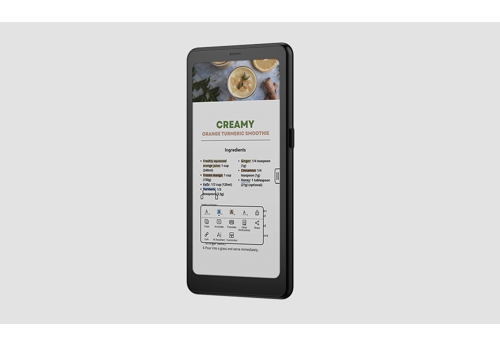 CREMYORANGE TURMERIC SMOOTHIEFreshly Ingredients          1/2  1/4   1/4  1 tblespoon ()A   AA    a