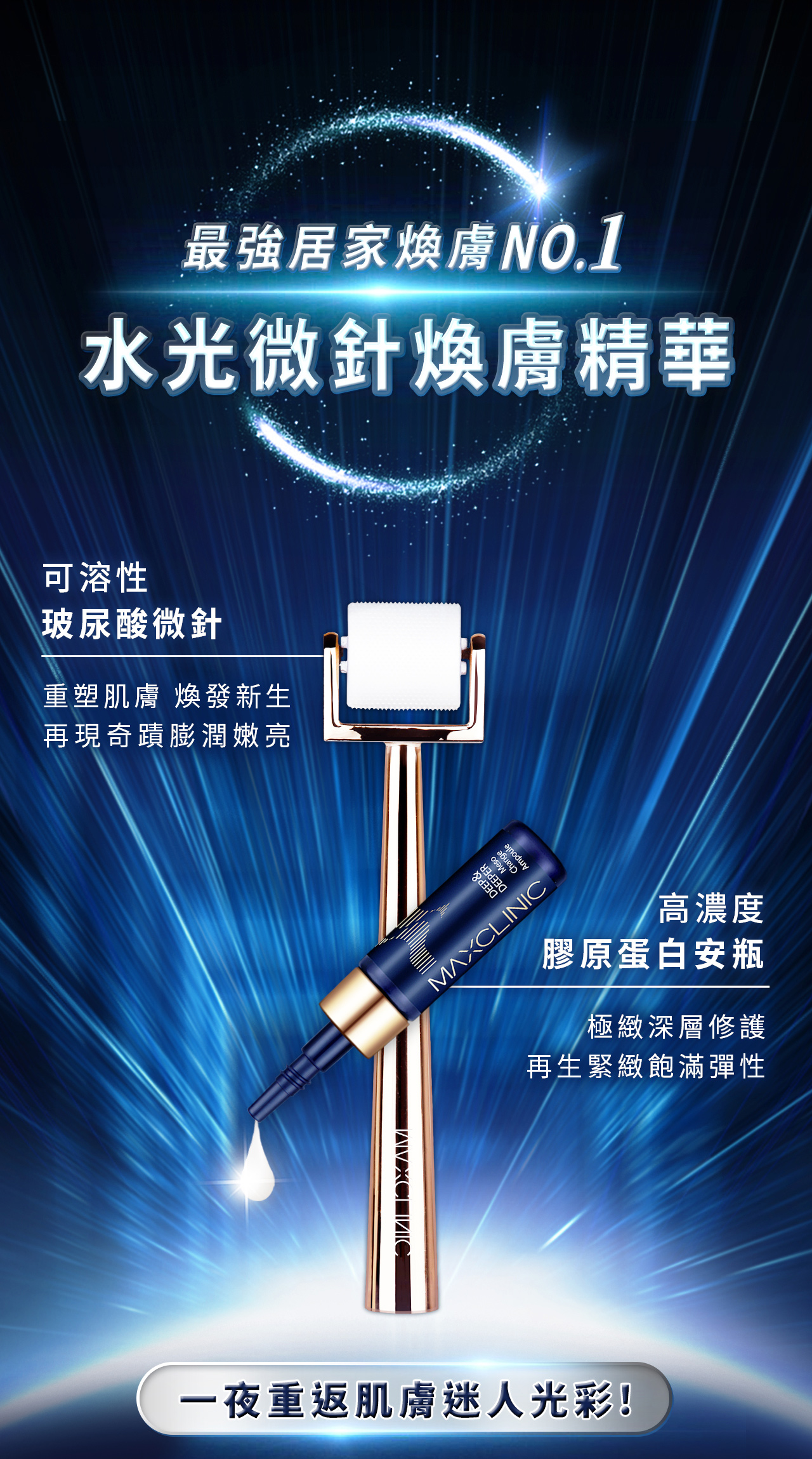 【醫美級💎居家煥膚】水光微針煥膚精華1套✚滾輪替換包1盒(膠原蛋白精華安瓶共4瓶/滾輪共8入/滾輪手柄共1支)✚PDRN奈米賦活精華(40ml)@【BeautyWa美麗娃】 7 3