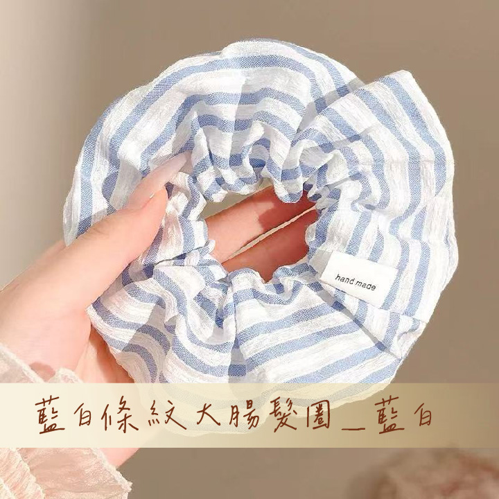 韓式手工質感髮圈(1入) (款式若缺貨則隨機出貨) 13 9