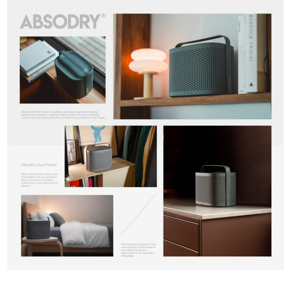 乾乾好 Absodry Duo Family Bag  (萬無一濕組) 沈穩灰 - 其他 - 環保材質 灰色