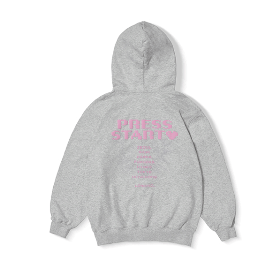 MERCHANDISE] ILLIT - LIVE [PRESS START] MD ZIP-UP HOODIE | Popular