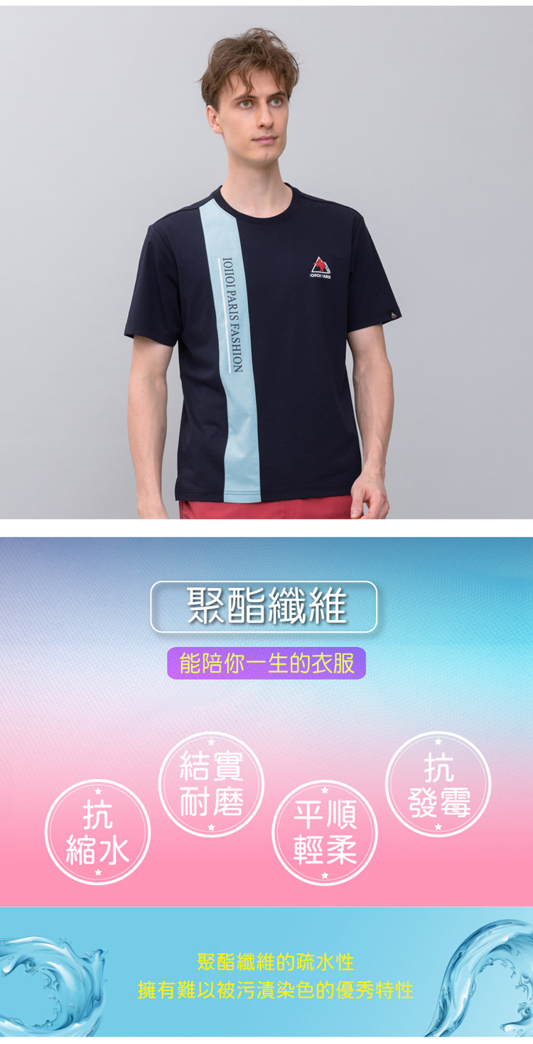 PARIS FASHION聚酯纖維能陪你一生的衣服結實抗抗耐磨平順發霉縮水輕柔聚酯纖維的疏水性擁有難以被污漬染色的優秀特性