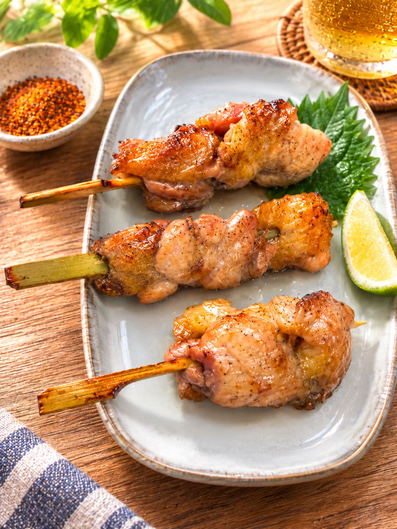 黑羽土雞肉串