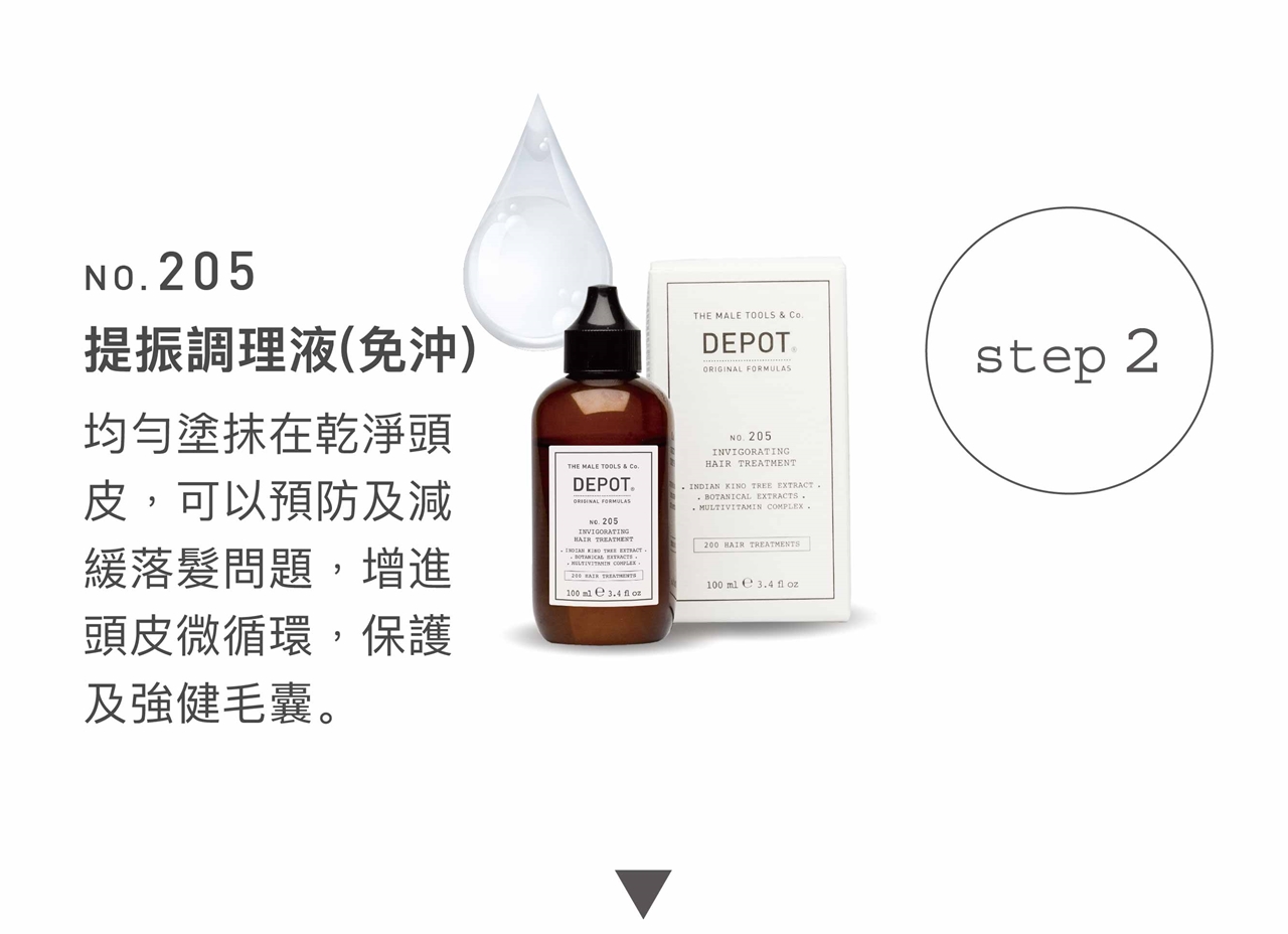 DEPOT no.205 提振調理液