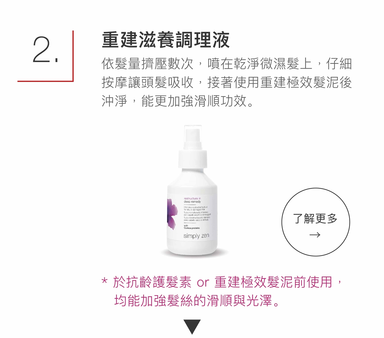 simply zen 重建滋養調理液