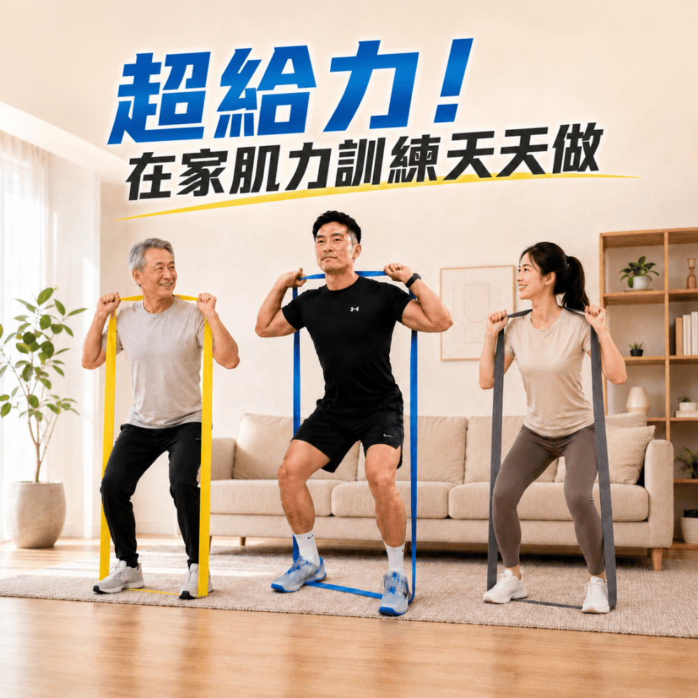 超級教練-高彈棉織彈力繩(單條組) -重訓阻力帶/健身彈力圈/長版阻力帶圈/棉質彈力帶-Fun Sport