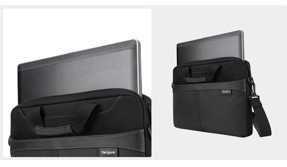 Targus Slipcase 16吋包 休閒商務側背包, 黑