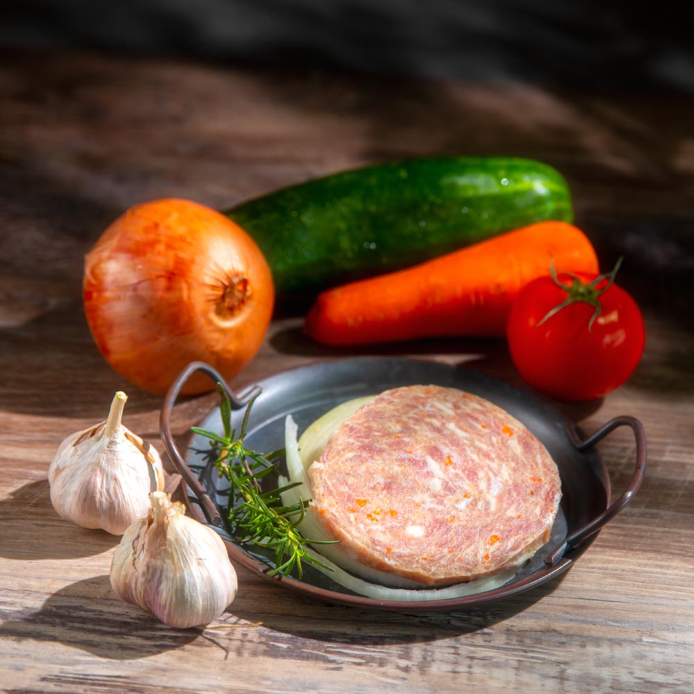 台灣豚肉(豬肉)漢堡排-氣炸人生