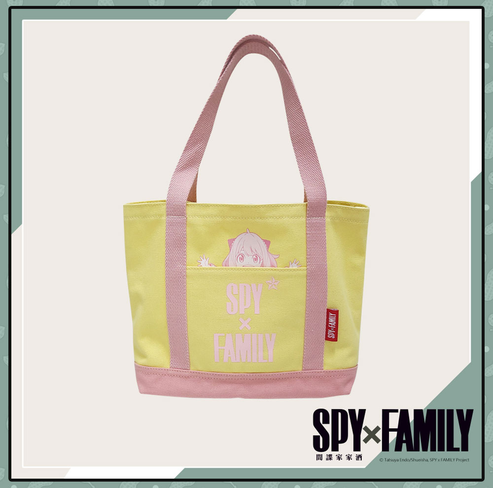 【間諜家家酒】安妮亞系列 帆布手提袋 SF23A311YL