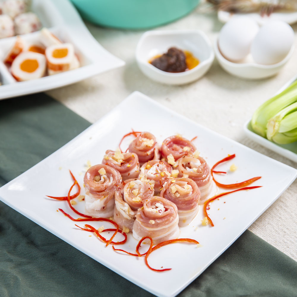 台灣豬五花火鍋肉片250g-氣炸人生