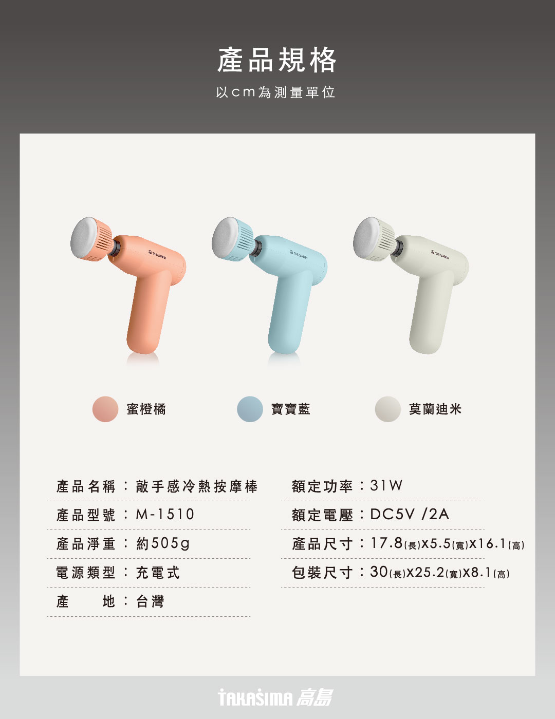 M-1510 產品規格