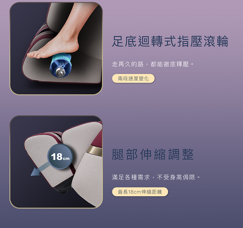 高質感親膚皮革細節與前滑省空間設計