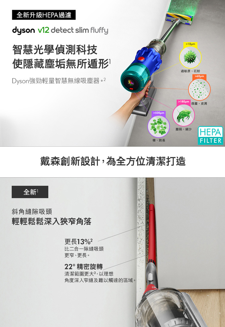 緊急値下げ【新品未使用】Dyson V12 Detect Slim Fluffy Dyson V12 Detect Slim™ Fluffy 無線吸塵器