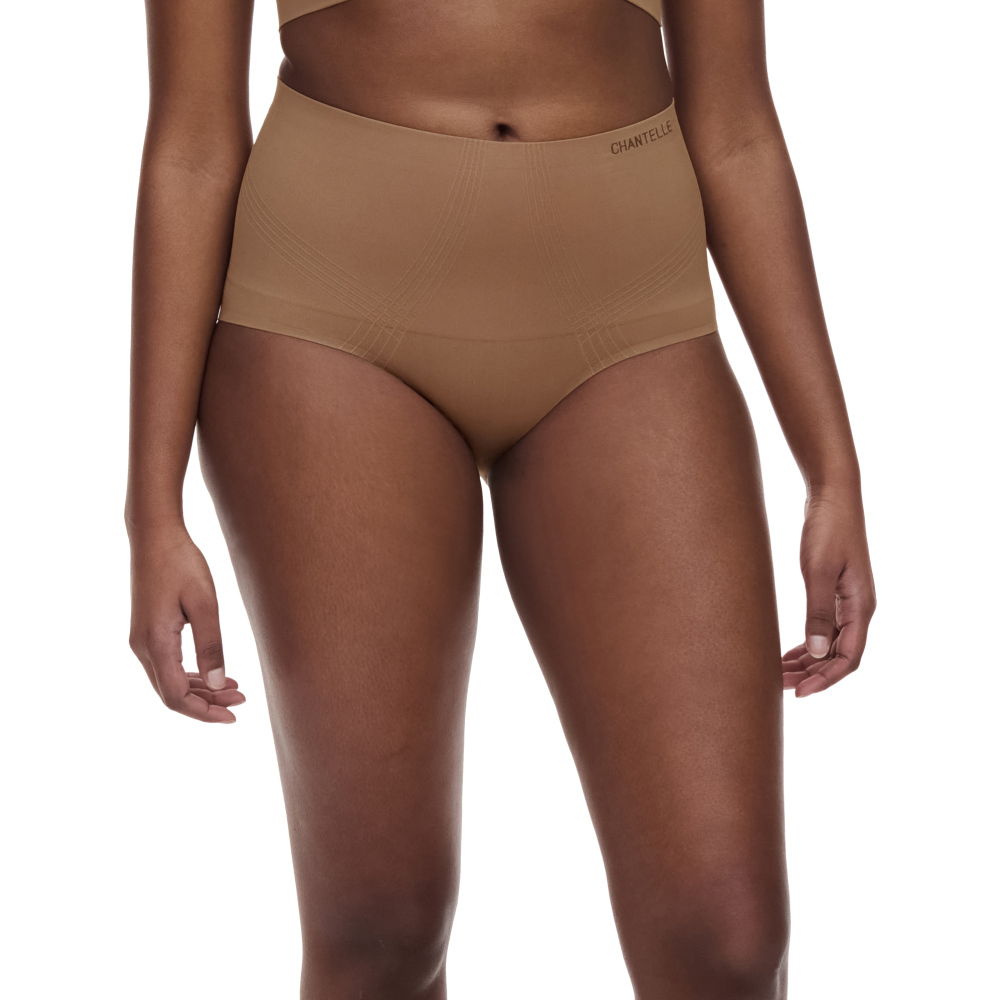 【Chantelle Lab】修飾高腰褲>S-XL>卡布奇諾(10U70_040)【Smooth Comfort】