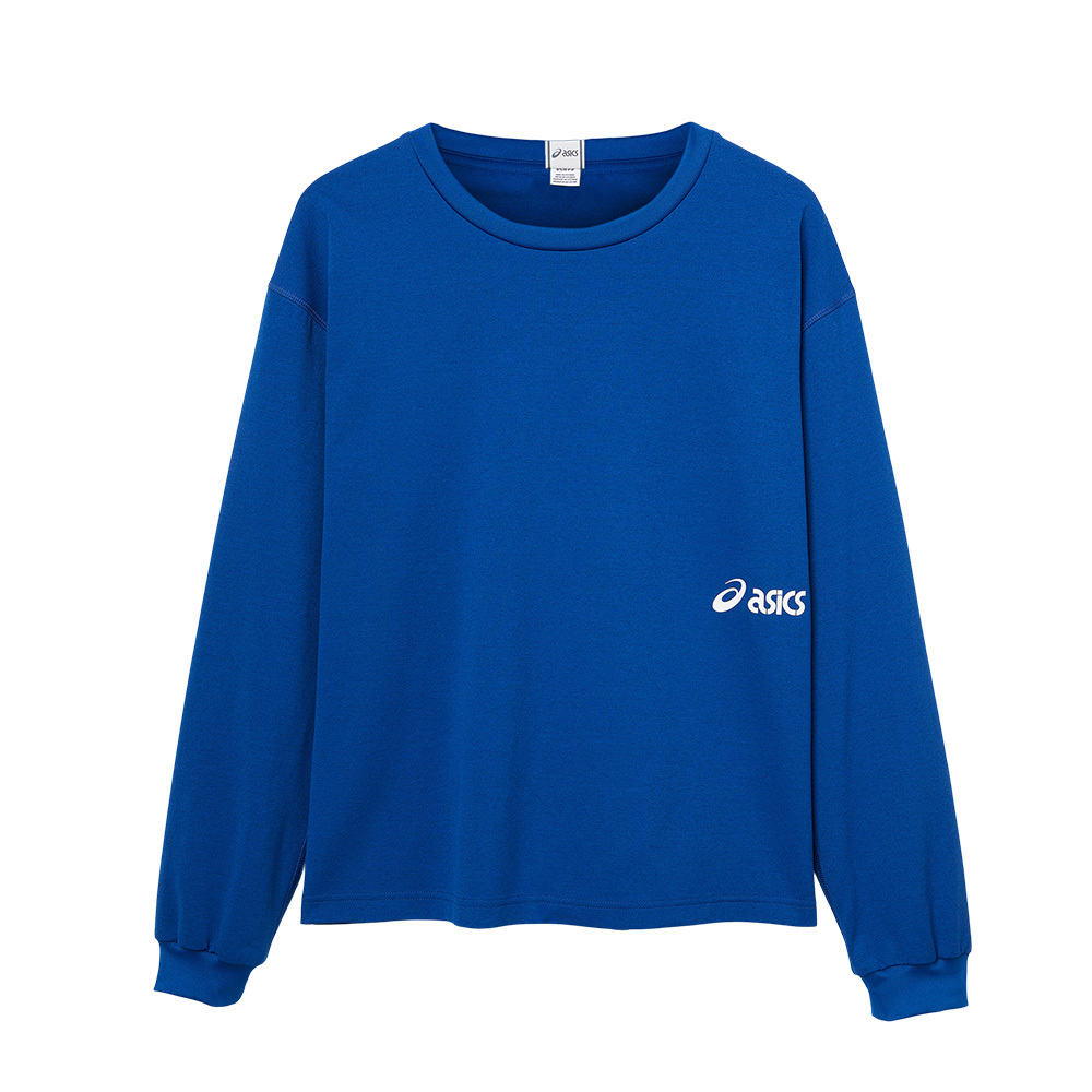 LOGO休閒長袖上衣 男女中性款  運動休閒上衣 2203A288-400