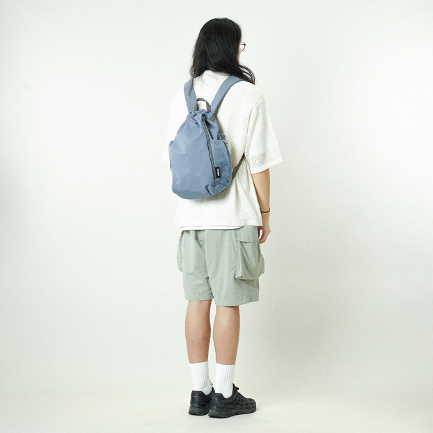 Hellolulu 環保系列 ROWAN多功能後背包-天藍