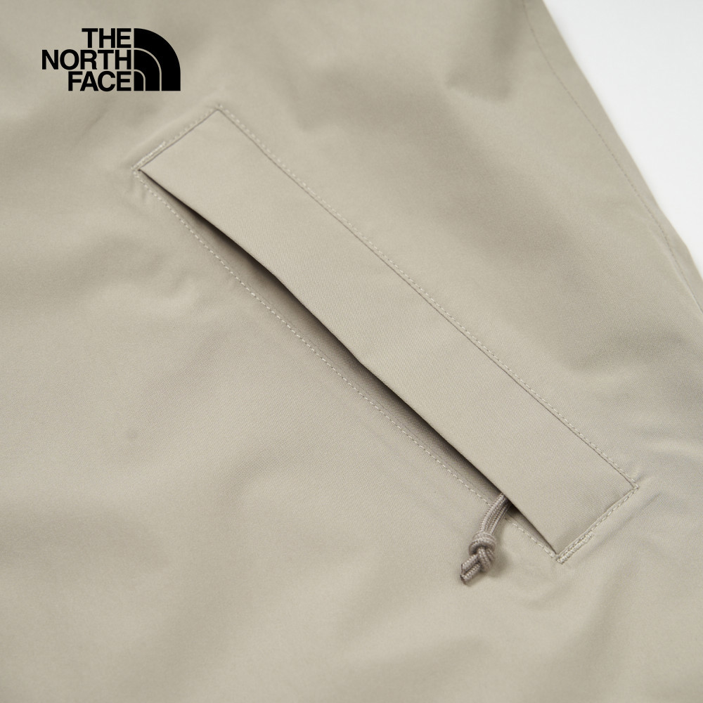 【10/24 00點週末限定】The North Face北面女款灰色防水透氣連帽衝鋒衣｜7QSI5IF