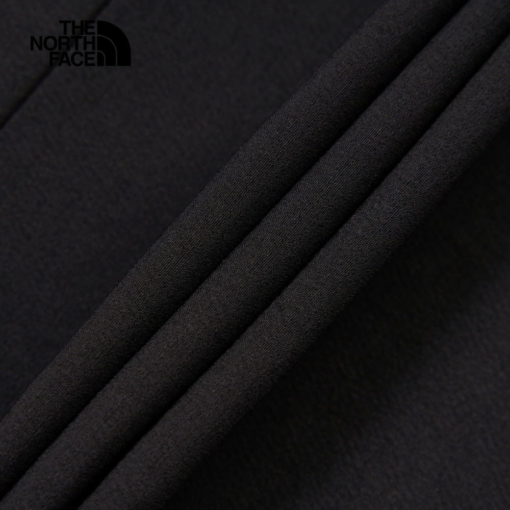 The North Face北面女款黑色防潑水壓扣戶外徒步褲｜83OJ4H0