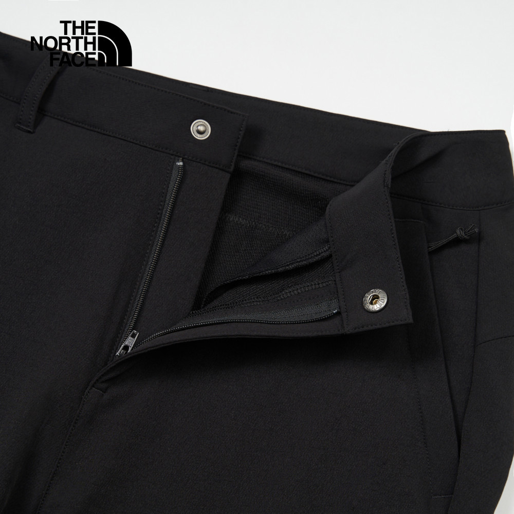 The North Face北面女款黑色防潑水壓扣戶外徒步褲｜83OJ4H0