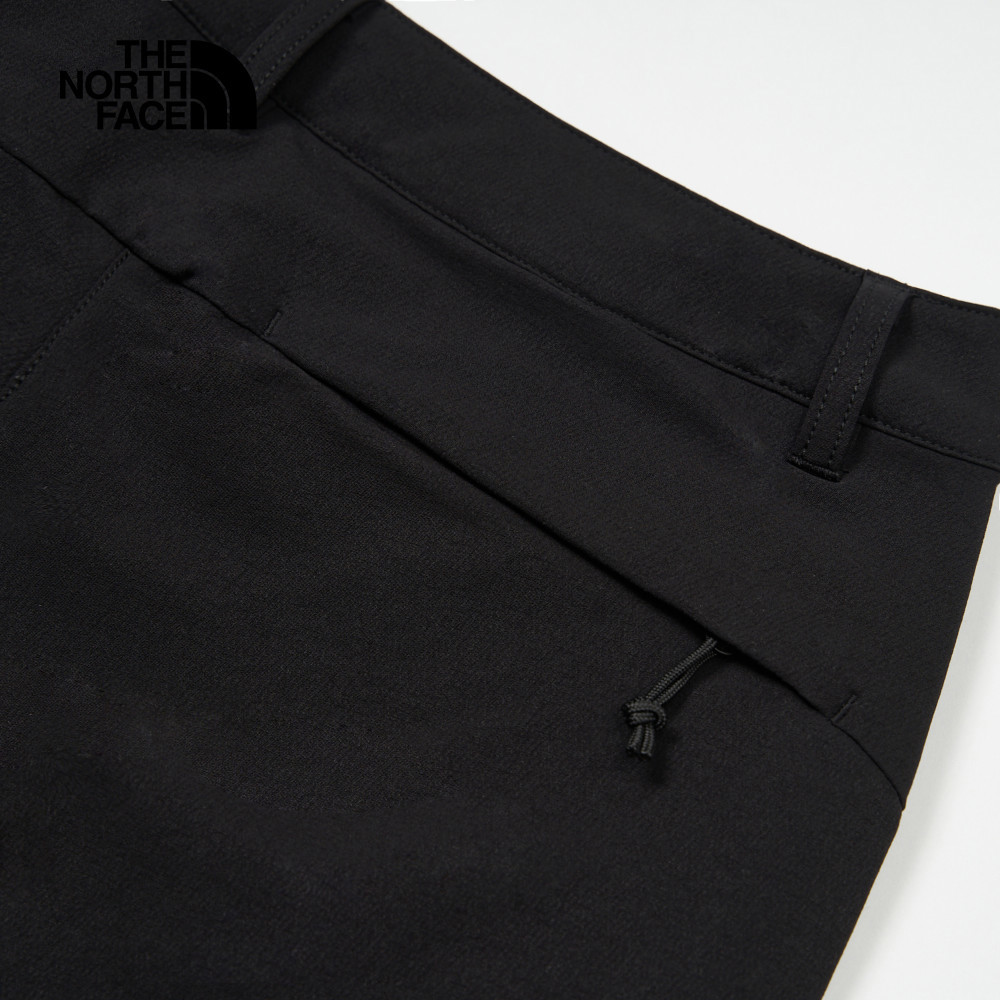 The North Face北面女款黑色防潑水壓扣戶外徒步褲｜83OJ4H0