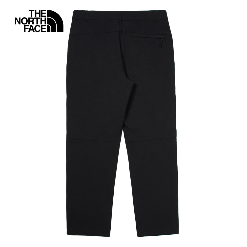 The North Face北面男款黑色防潑水戶外徒步褲｜83OP4H0