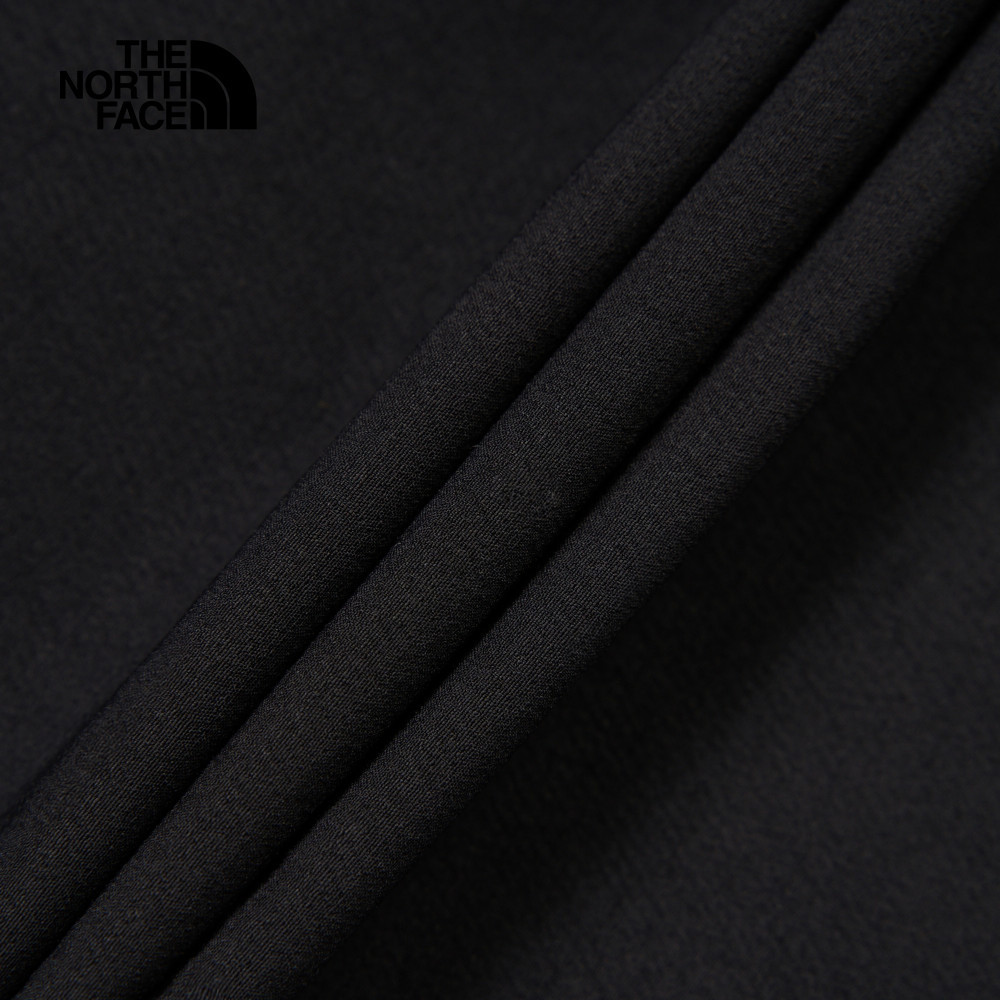 The North Face北面男款黑色防潑水戶外徒步褲｜83OP4H0
