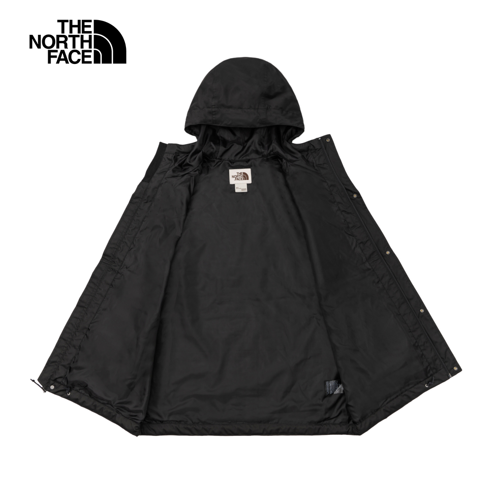 【限時搶購】男款黑色防水透氣連帽衝鋒衣｜89YT7OW