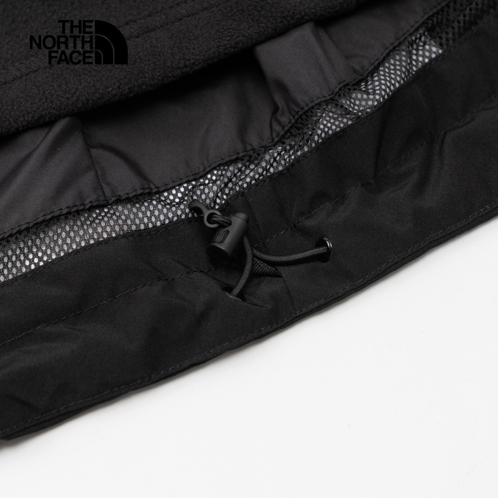 The North Face北面男款黑色防水透氣連帽抓絨內裡三合一外套｜89ZPJK3