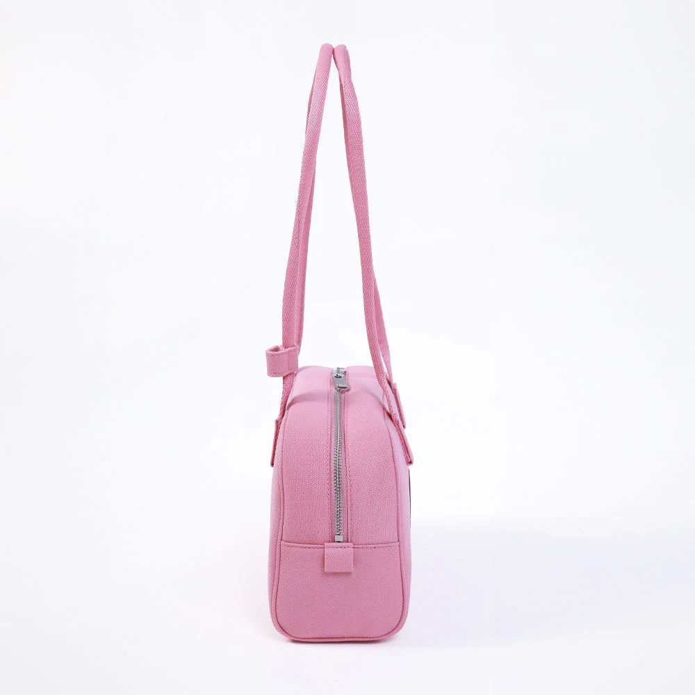 MLB 牛仔丹寧 雙面 保齡球包 腋下包 手提包 肩背包 Varsity系列 洛杉磯道奇隊 (3ABQL054N-07PKD)