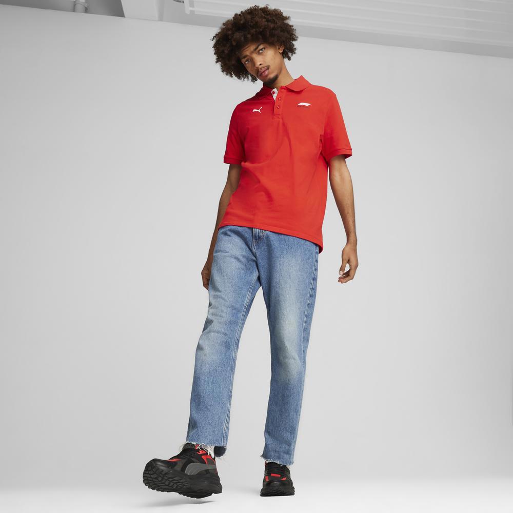 PUMA Formula 1系列短袖Polo衫 男性