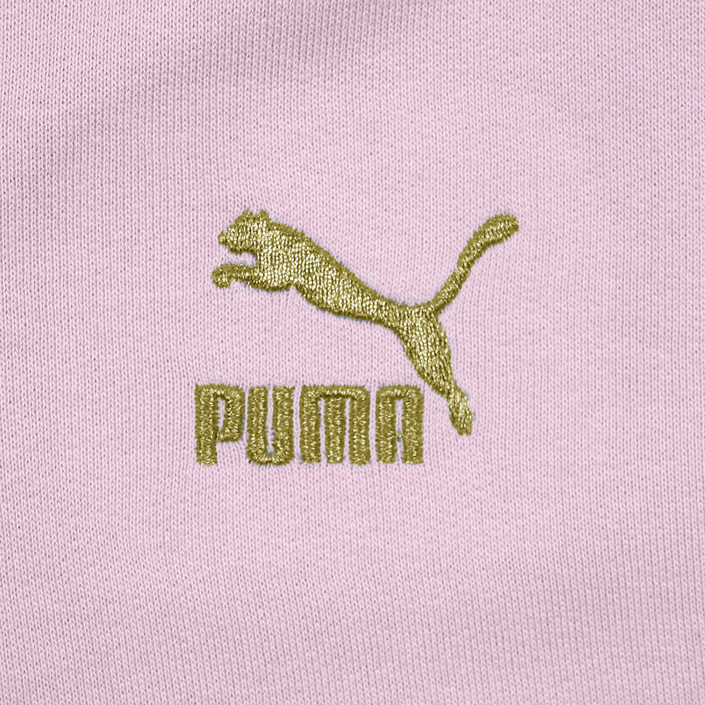 PUMA 流行系列喜氣長厚連帽T恤 女性