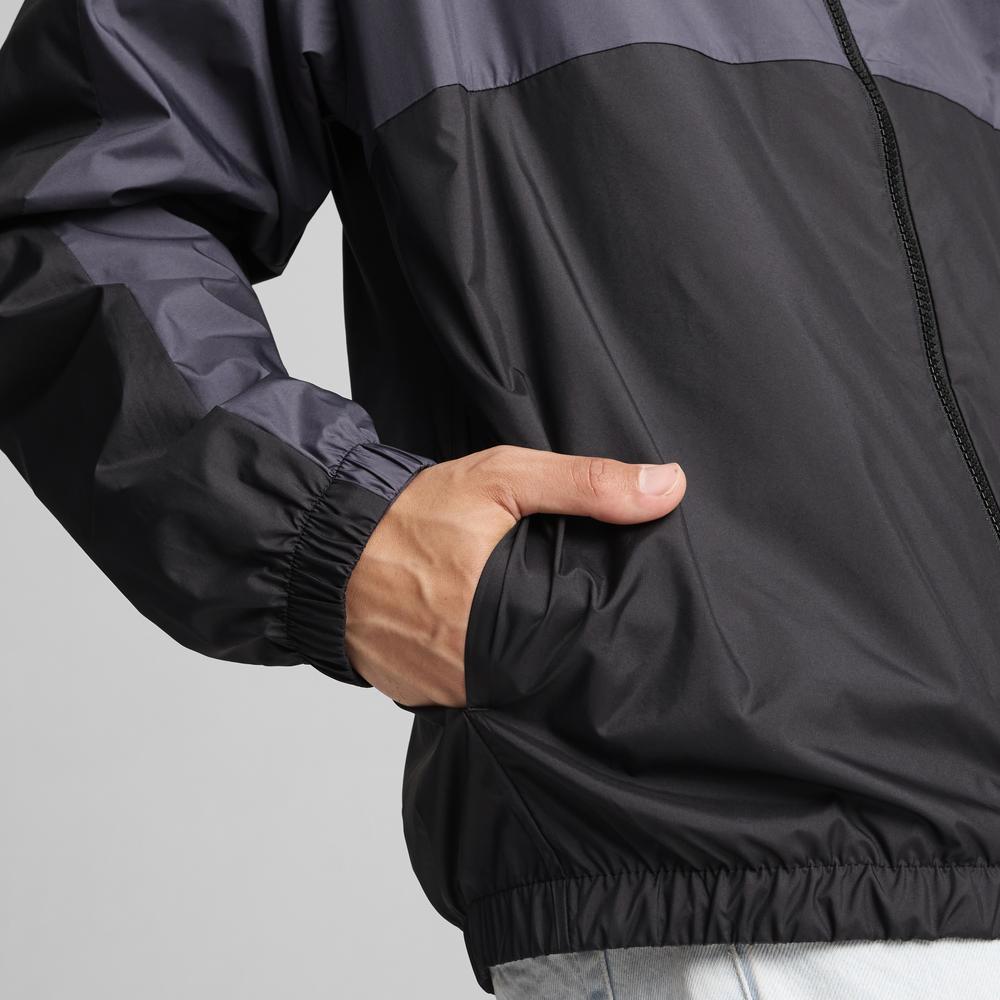 PUMA 基本系列撞色風衣外套 男性