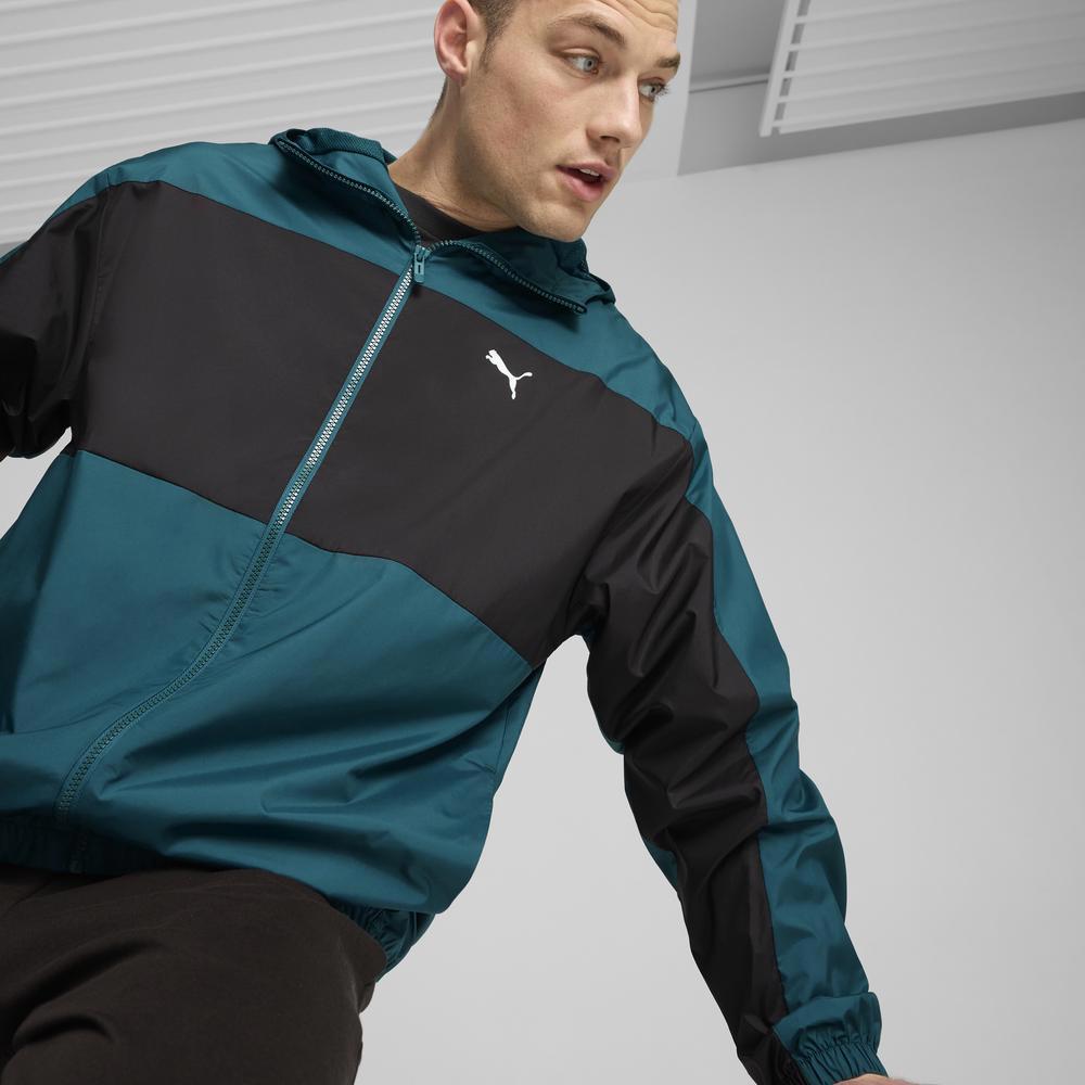 PUMA 基本系列撞色風衣外套 男性