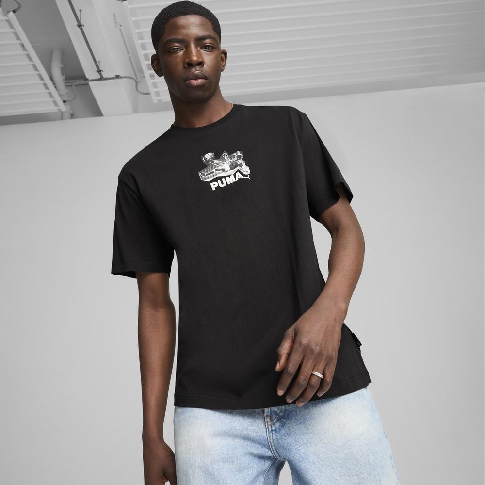 PUMA 流行系列Football短袖T恤 男性