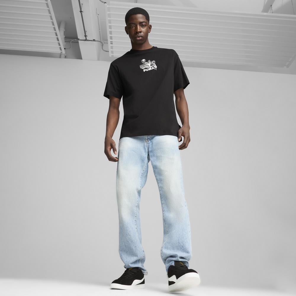 PUMA 流行系列Football短袖T恤 男性