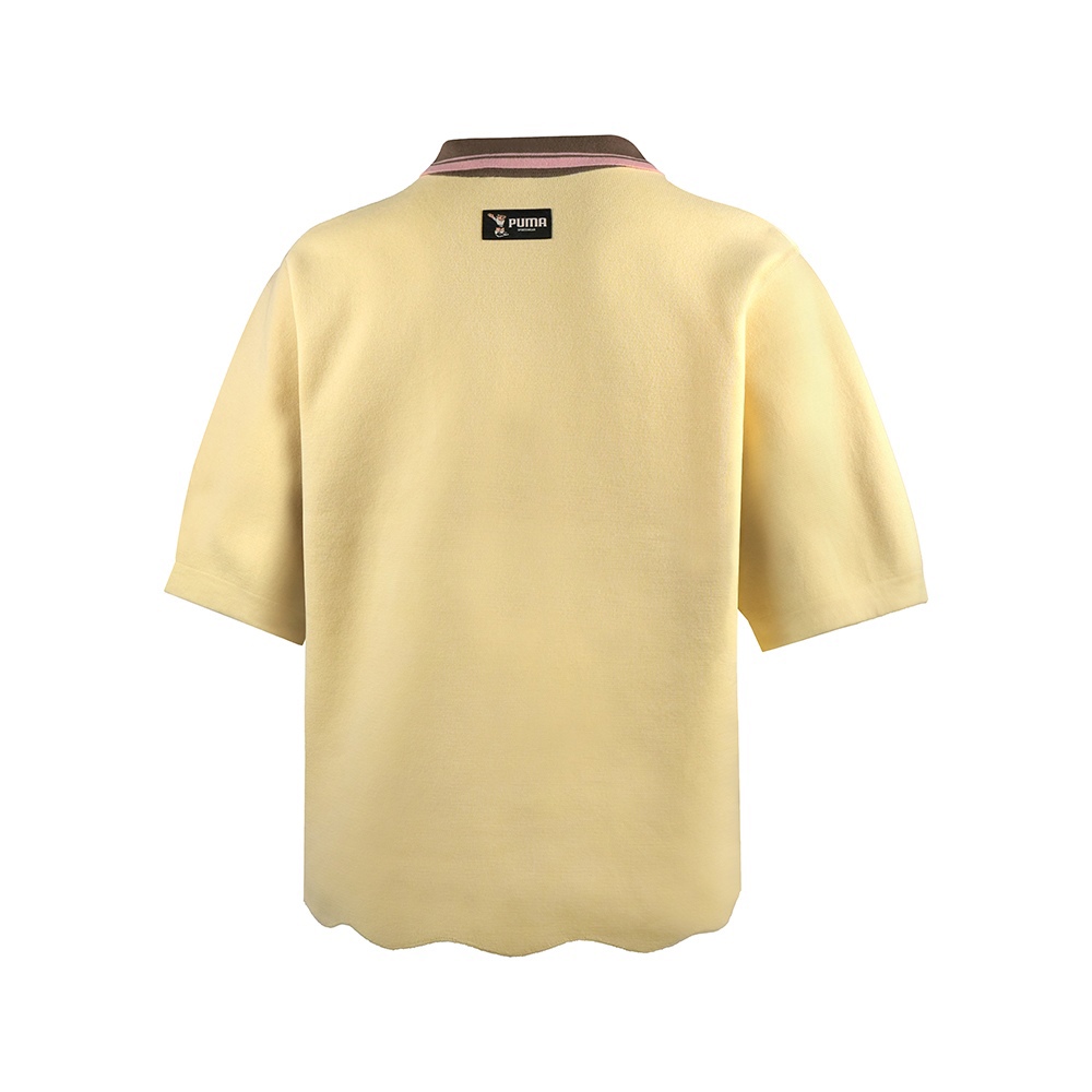 PUMA 流行系列復古經典Knit短袖襯衫 男女共同