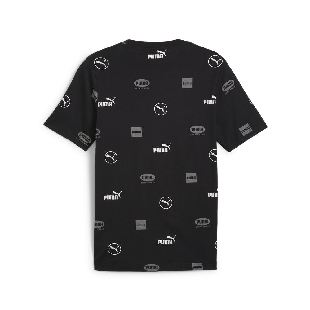 PUMA 基本系列Power印花短袖T恤 男性