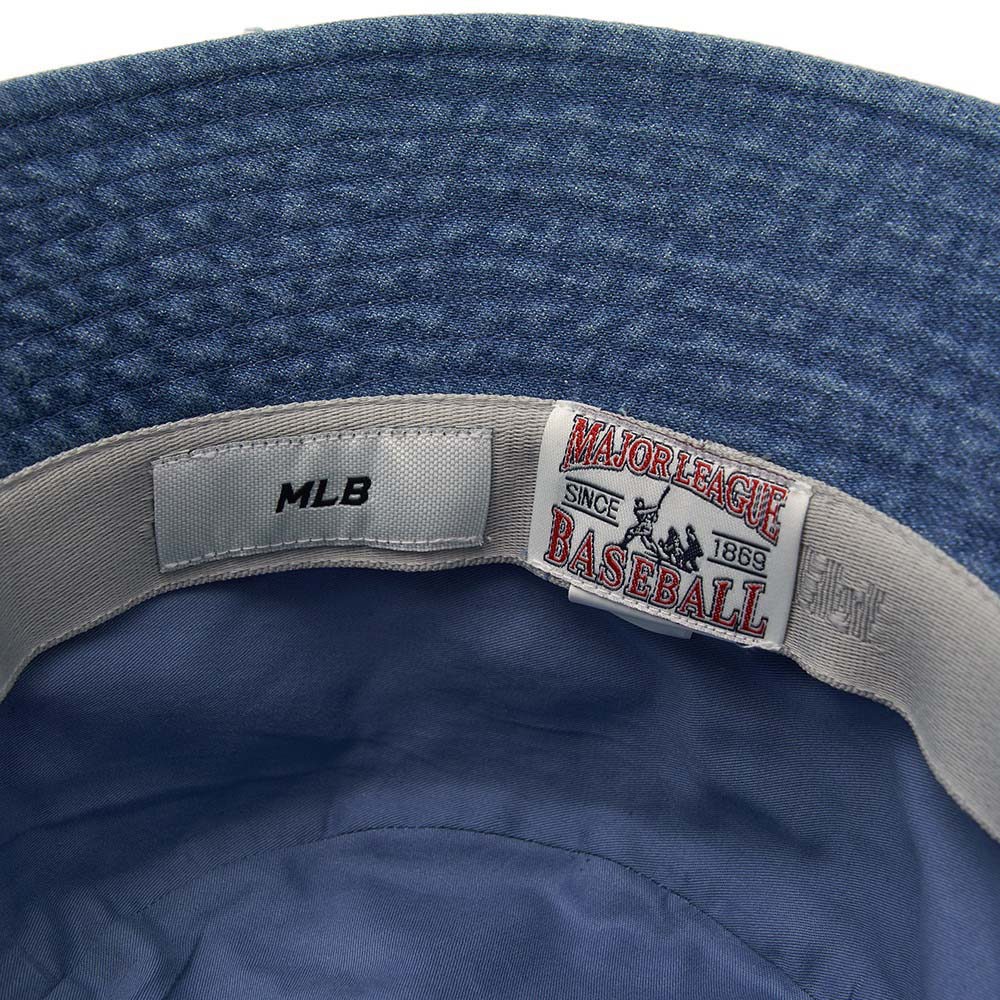 MLB 牛仔丹寧漁夫帽 紐約洋基隊 (3AHTDS24N-50BLL)