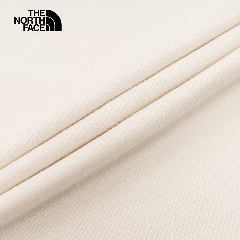 【限時搶購】女款米白色純棉小橢圓形印花短袖T恤｜8ASVQLI