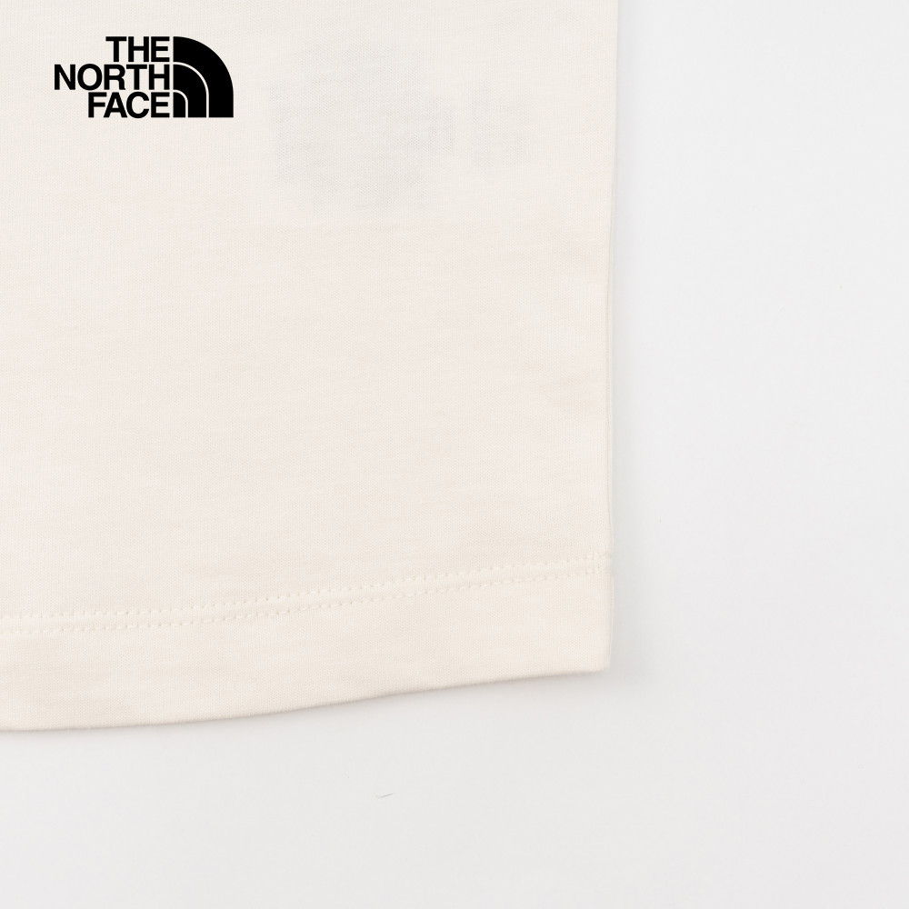 【限時搶購】女款米白色純棉小橢圓形印花短袖T恤｜8ASVQLI