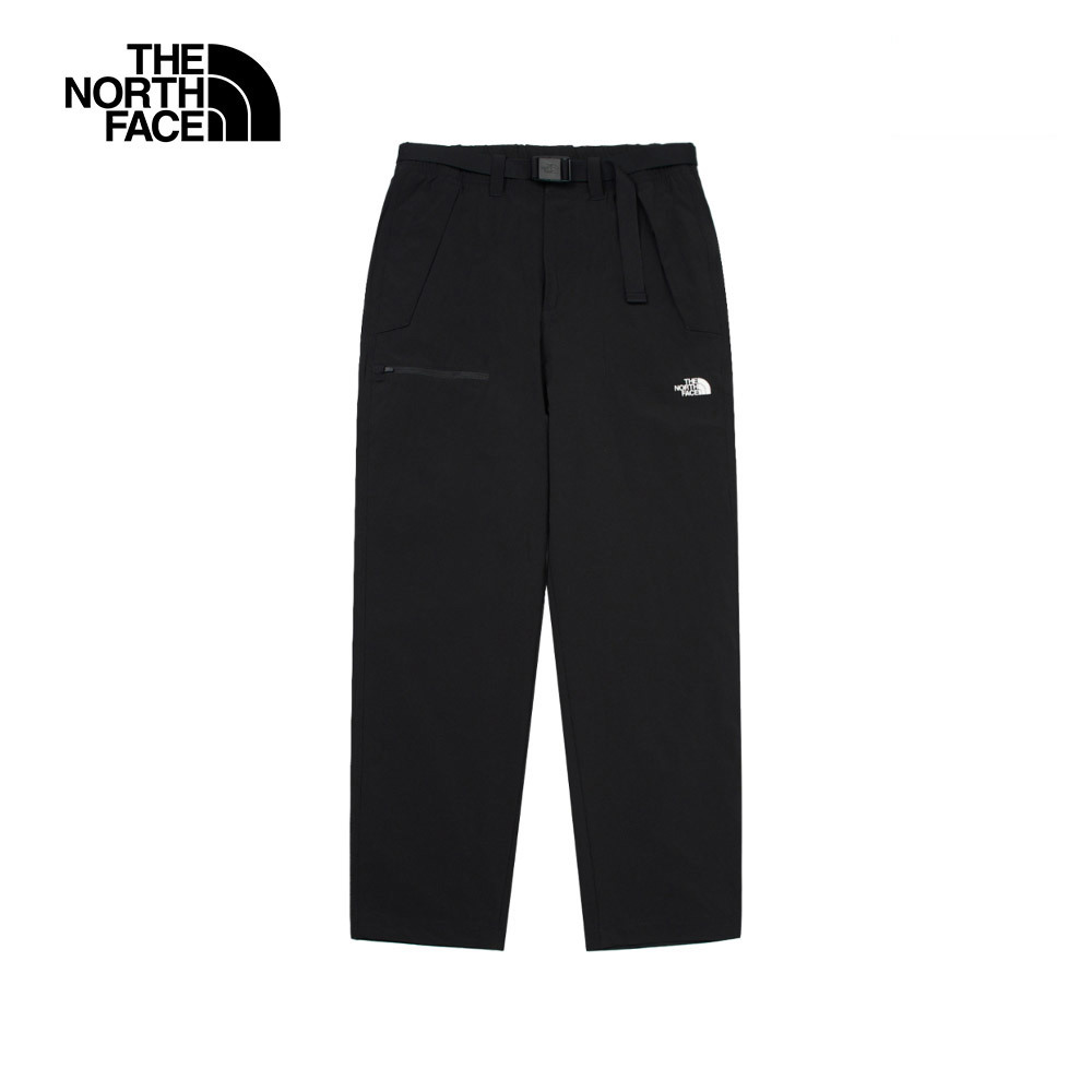 The North Face北面男款黑色吸濕排汗涼感縮口褲｜8CQMJK3