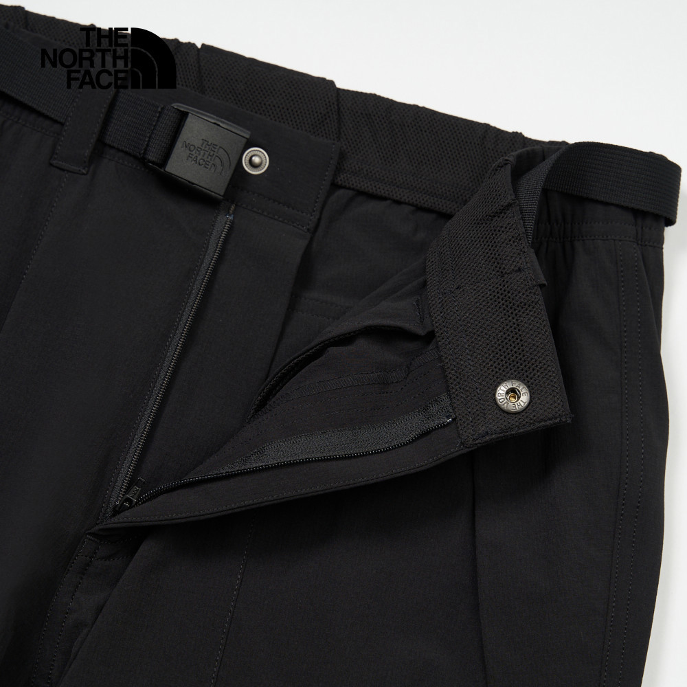 The North Face北面男款黑色吸濕排汗涼感縮口褲｜8CQMJK3