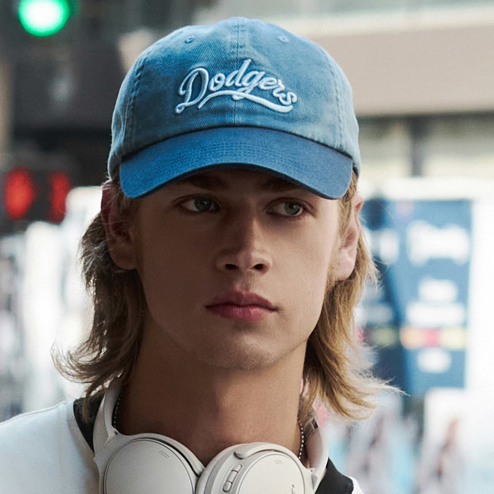 MLB 可調式軟頂棒球帽 Varsity系列 洛杉磯道奇隊 (3ACPVL74N-07INP)